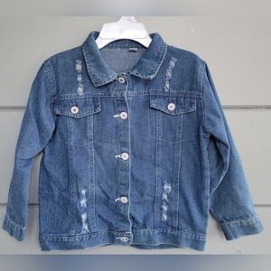 Kids Unicorn Denim Jacket